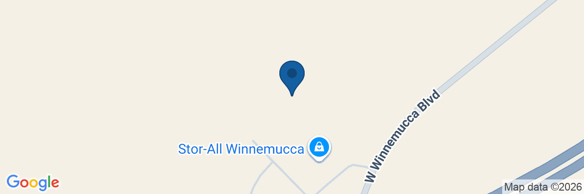 Map showing facility locations